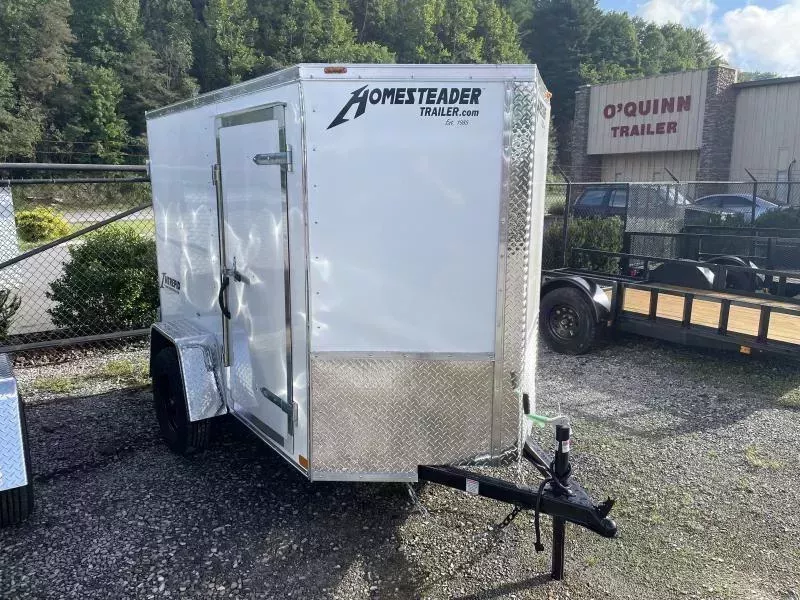 2026 Homesteader 5x8 Intrepid sd SWING door Enclosed Cargo Trailer