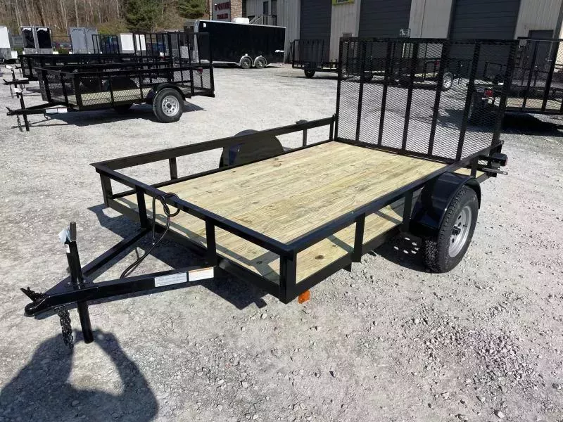 2026 76x10 gate single axle Utility Trailer