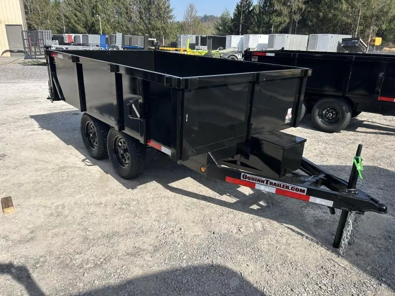 2025 6x10 3.5 ton deckover Dump Trailer