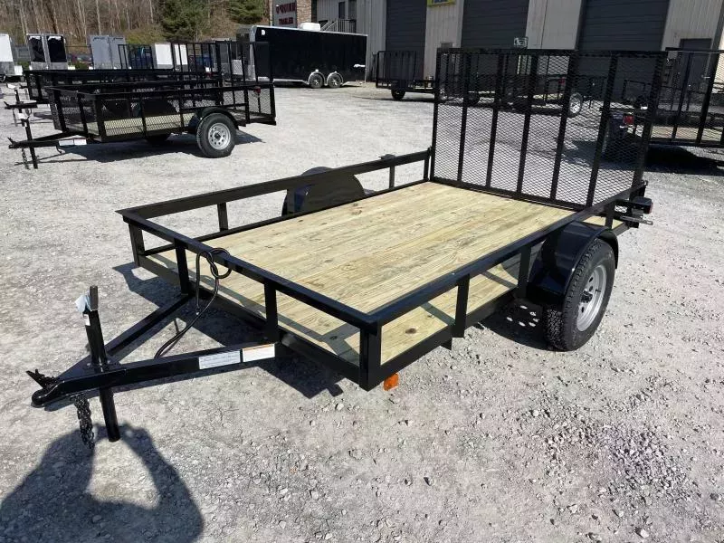 2025 76x10 gate single axle Utility Trailer