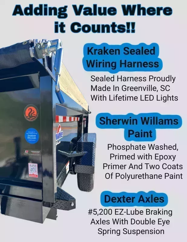 new Dump Trailers Hawke Trailers  for sale, in Coeburn, VA Thumbnail 7