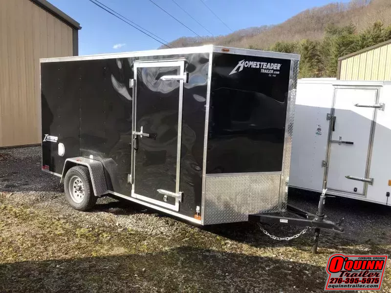 2026 Homesteader Inc. 6x12 intrepid sd ramp single axle Enclosed Cargo Trailer