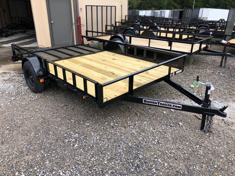 2021 Triple Crown 82x12 single axle side load ramps w/gate Utility