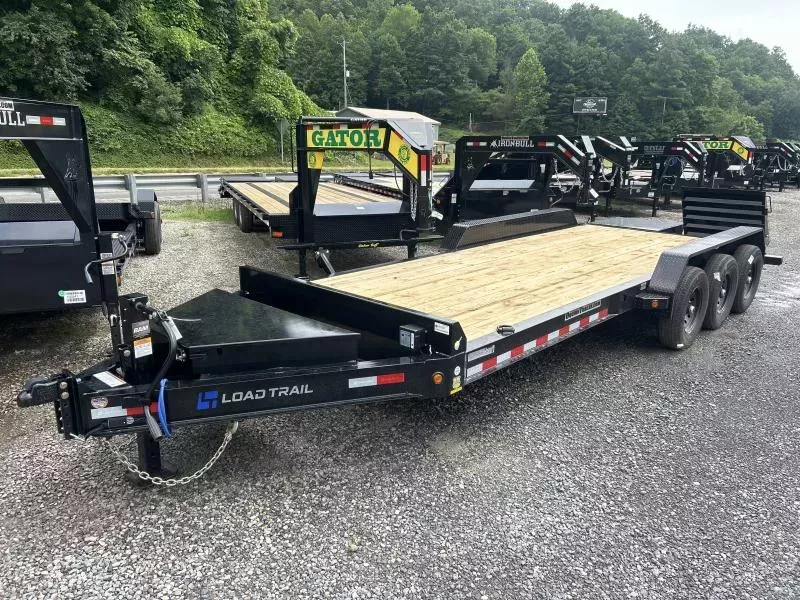 83" X 22' 21K MAX RAMPS TRIPLE AXLE EQUIP 8" I-BEAM FRAME