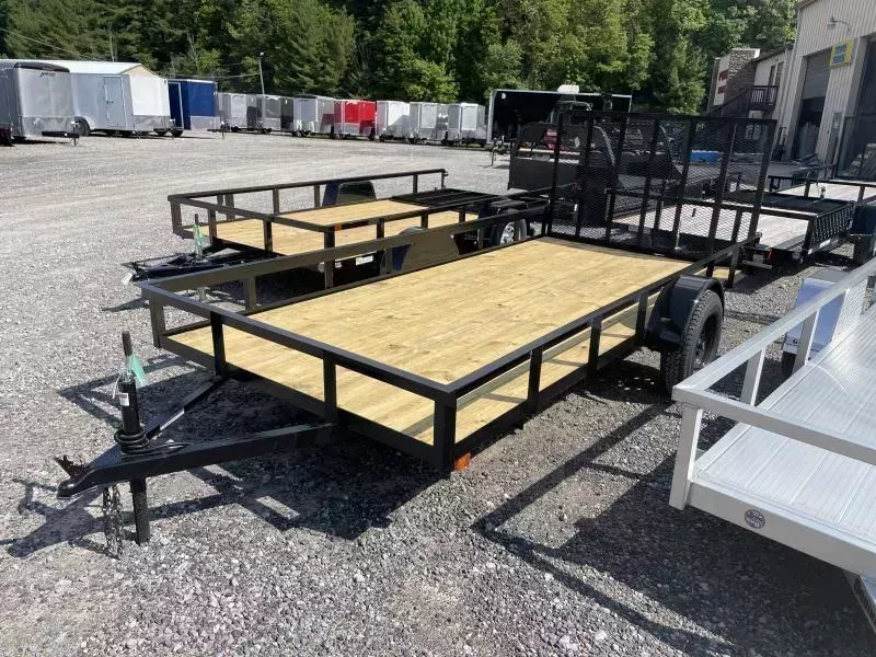 2025 76x14 gate single axle Utility Trailer