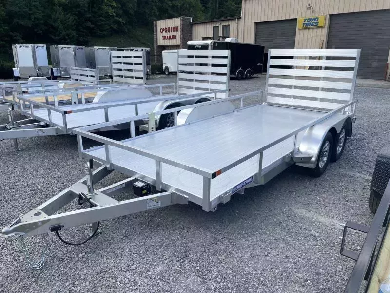 2026 Sure-Trac 82X16 Tandem All Aluminum Utility Trailer