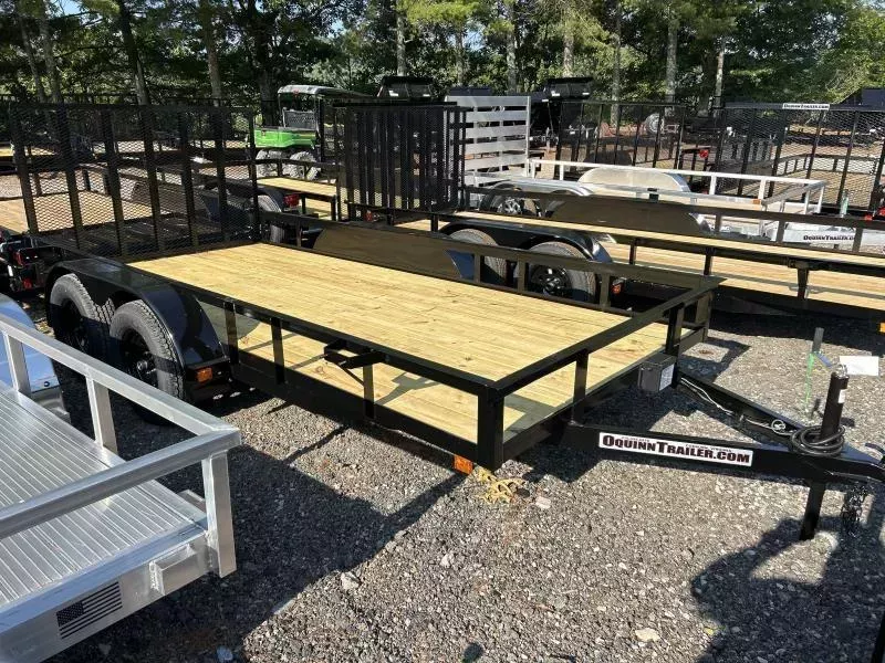 2025 76X14 gate brake tandem Utility Trailer
