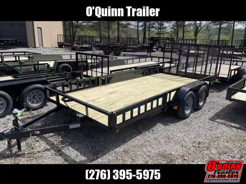 2026 82X16 gate w/ATV SIDE LOAD RAMPS brake Utility Trailer in Coeburn ...