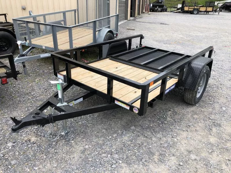 2026 Sure-Trac 62X8 Tube Top w/Gate single axle Utility Trailer