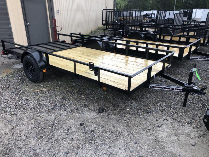 2021 Triple Crown 76x14 single axle w/gate Utility Trailer 2021 Triple Crown 76x14 single axle w/gate Utility Trailer