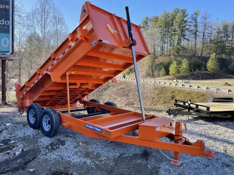 2026 Sure-Trac 82X14 7TON DUMP TELESCOPIC W/TARP AND RAMPS Dump Trailer