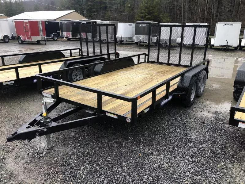 2026 Sure-Trac 82x14 Tube Top w/gate Utility Trailer