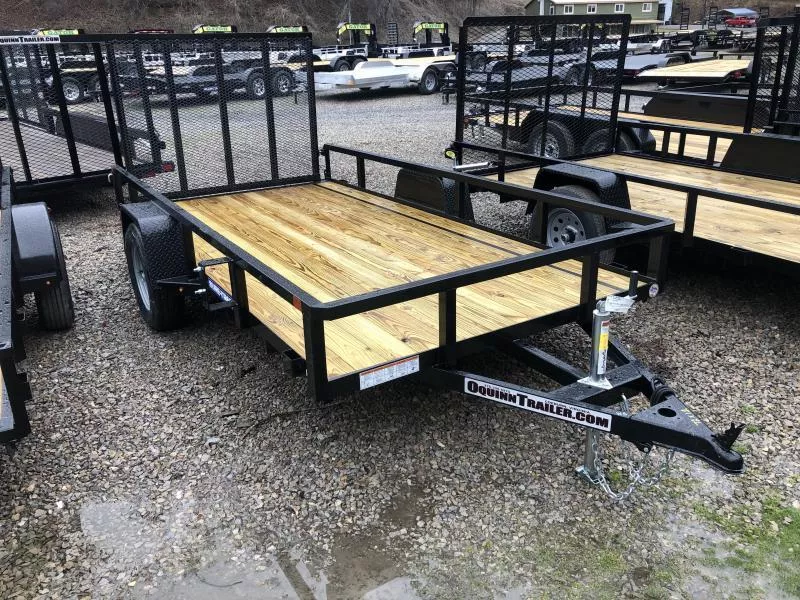 2026 Sure-Trac 6x12 Single Axle Tube Top Utility Trailer