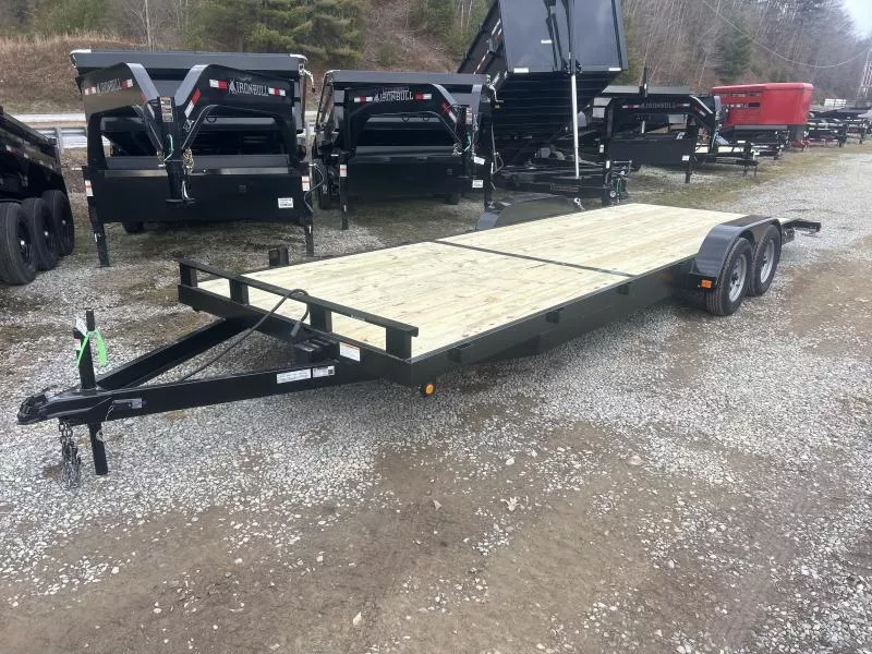 2026 82x24 Wood floor dove Car Hauler Car/SXS Trailer