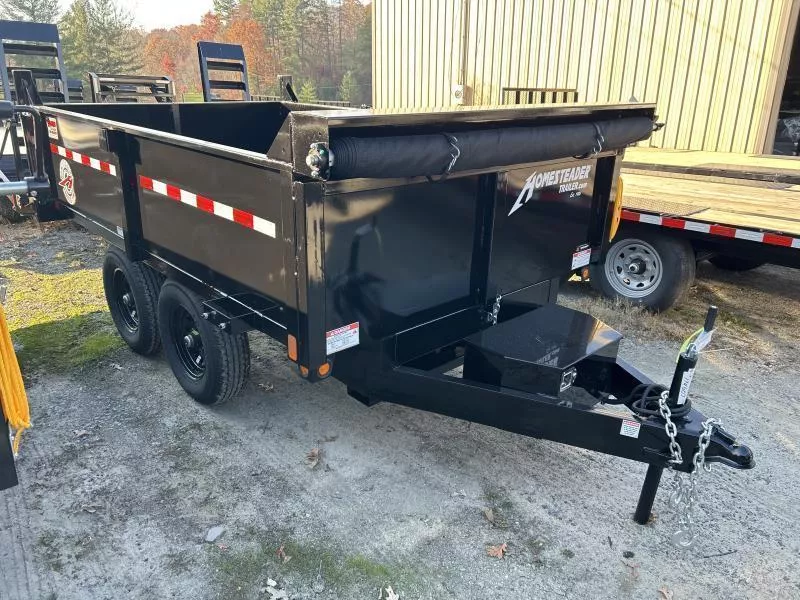 2026 Homesteader 6x10 5 ton tarp Dump Trailer