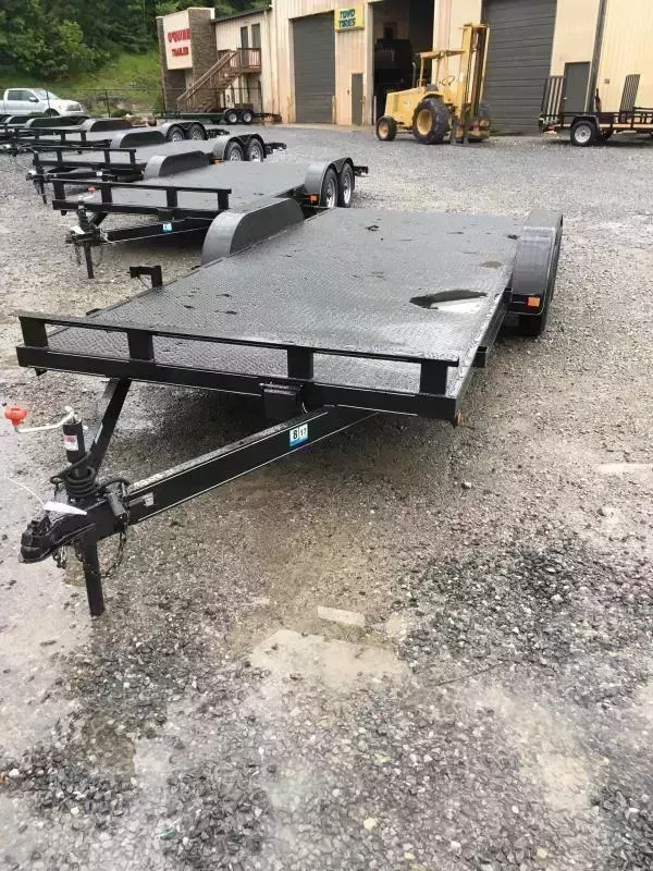 2026 82x18 steel floor channel car hauler Car / Racing Trailer