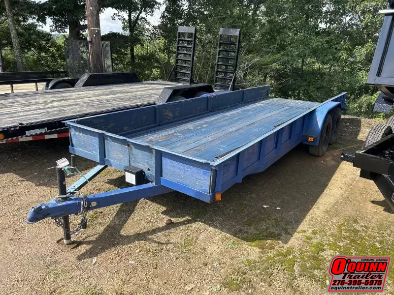 *used 1997* 20ft utility no gate 1 brake  Utility Trailer