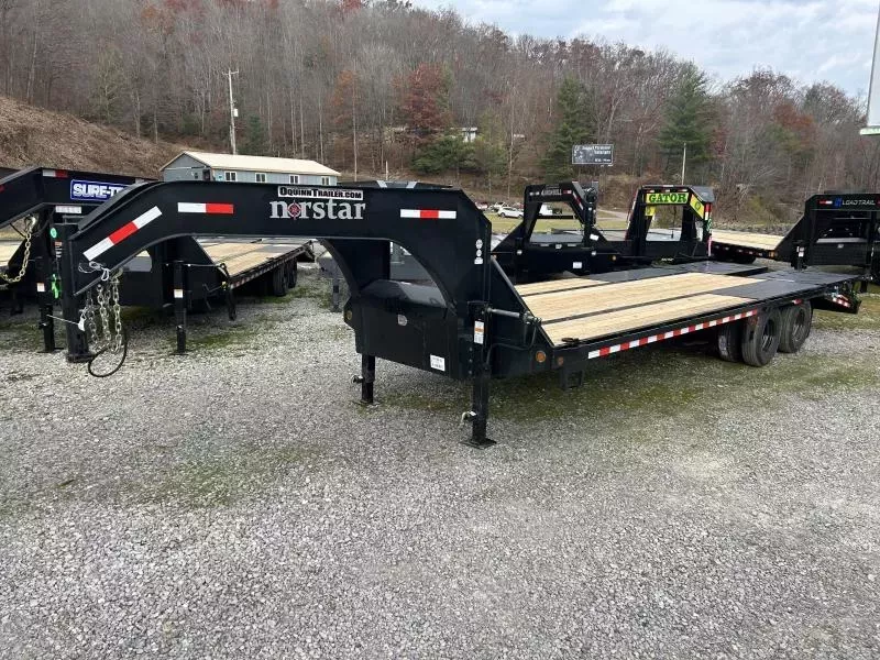 2026 Norstar 25 20+5 22K GN Tandem Dual Rampage Ramps Equipment Trailer