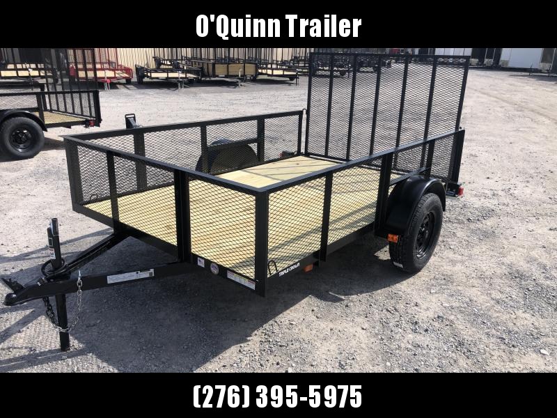 2022 Triple Crown 76x10 single axle w/gate 2' mesh sides Utility Trailer 2022 Triple Crown 76x10 single axle w/gate 2' mesh sides Utility Trailer