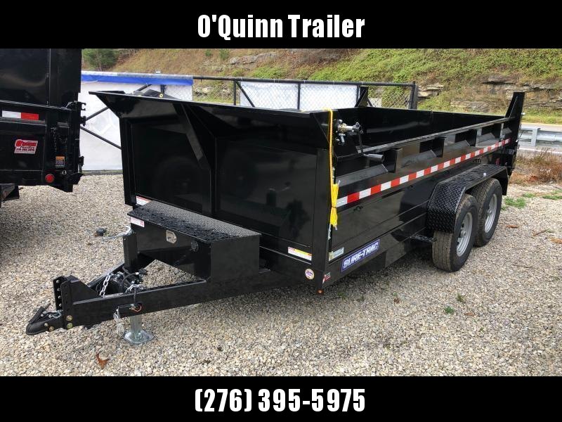 2022 Sure-Trac 82X14 7TON DUMP DUAL CYL W/TARP AND RAMPS Dump Trailer 2022 Sure-Trac 82X14 7TON DUMP DUAL CYL W/TARP AND RAMPS Dump Trailer