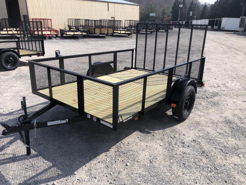 2021 Triple Crown 76x10 single axle w/gate 2' mesh sides Utility Trailer 2021 Triple Crown 76x10 single axle w/gate 2' mesh sides Utility Trailer