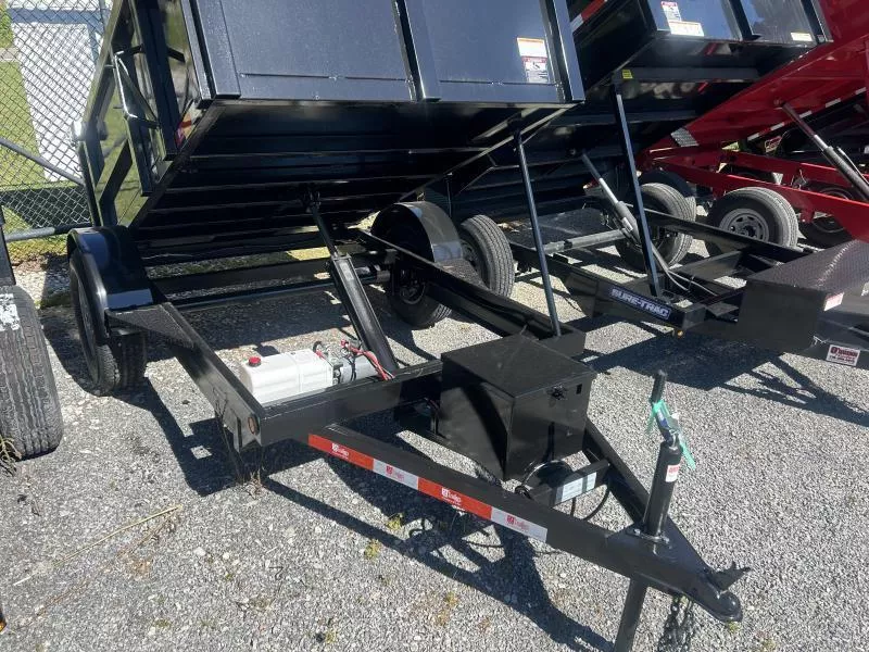 2025 5X8 5K w/brakes Dump Trailer