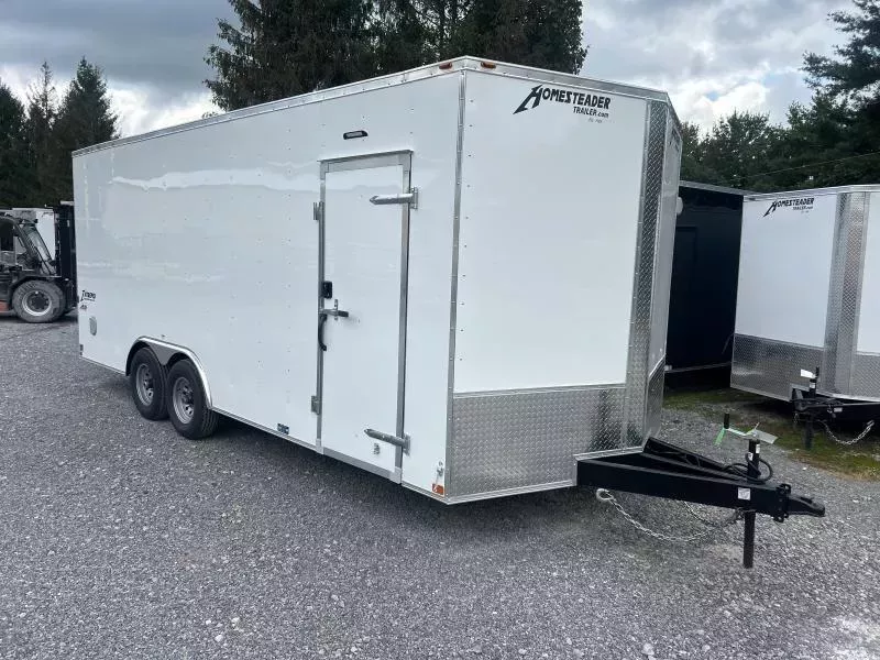 2026 Homesteader 8.5X20 5ton 7ft tall Wide Ramp Intrepid HD Car Hauler Enclosed Cargo Trailer