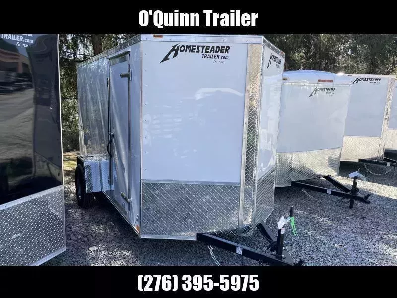 2026 Homesteader Inc. 6x12 Intrepid single axle sd ramp Enclosed Cargo Trailer