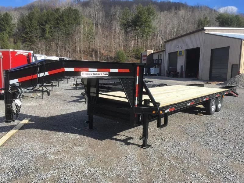 2025 25ft 20+5 7Ton Deckover Gooseneck Equipment Trailer