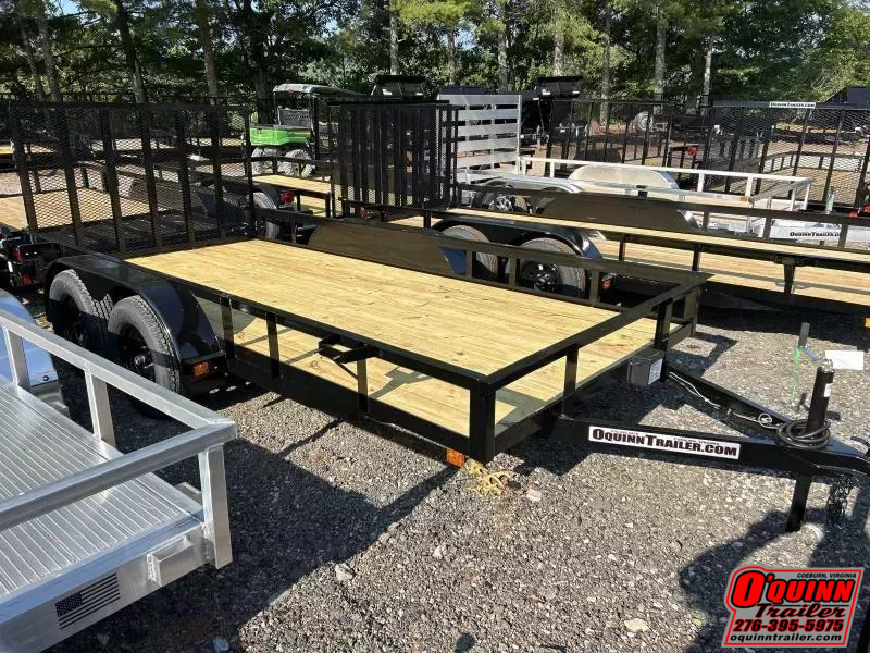 2025 76X14 gate brake tandem Utility Trailer