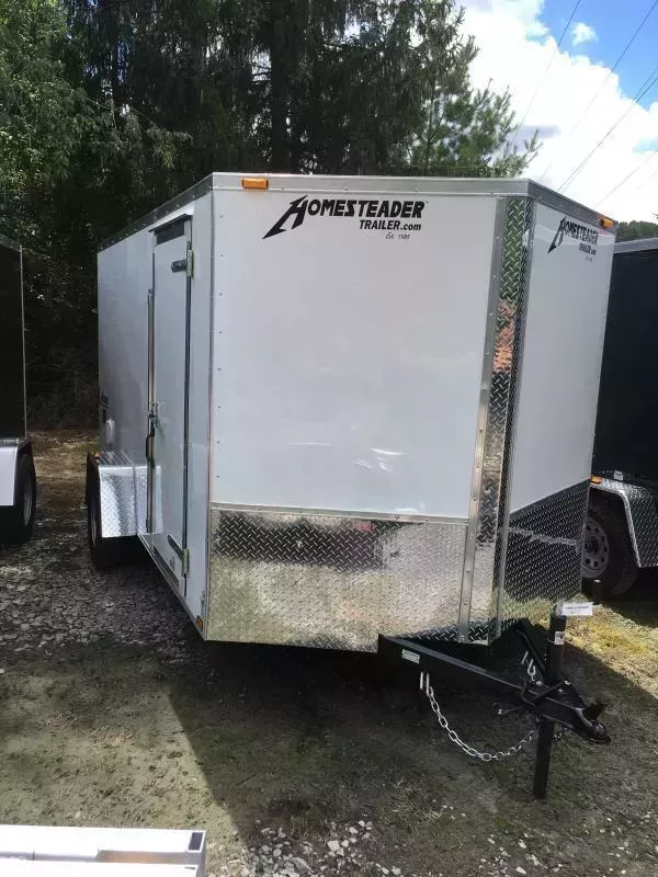 2026 Homesteader 7x12 Intrepid single axle sd ramp door Enclosed Cargo Trailer