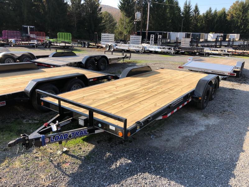 2021 Load Trail 83X20 Wood Car Hauler Removable Fenders 5C Car / Racing