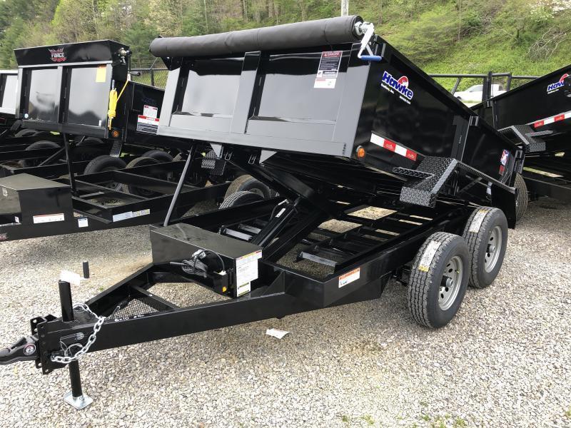 2020 Hawke Trailers 6X10 5TON Low Profile WITH TARP AND RAMPS Dump Trailer 2020 Hawke Trailers 6X10 5TON Low Profile WITH TARP AND RAMPS Dump Trailer