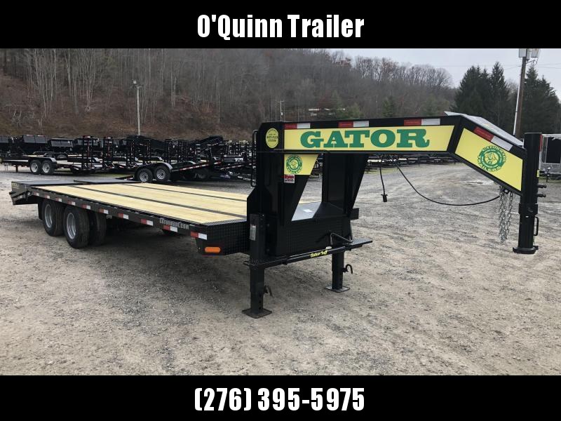 2023 Gatormade Trailers 25 20+5 tandem dual gooseneck with big Goliath
