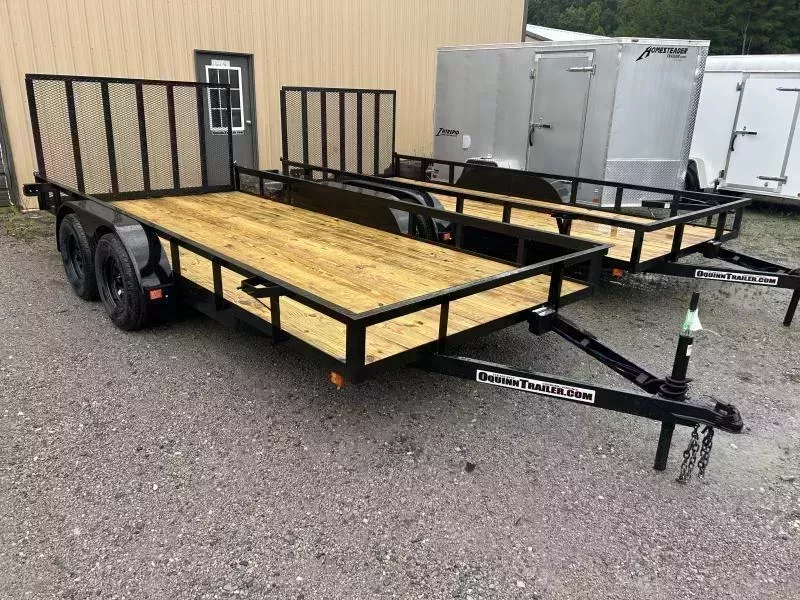 2026 82X16 gate brake Utility Trailer