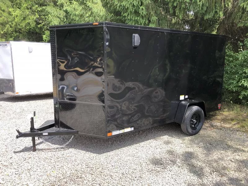 2026 Homesteader Inc. 6x12 intrepid blackout single axle ramp Enclosed Cargo Trailer