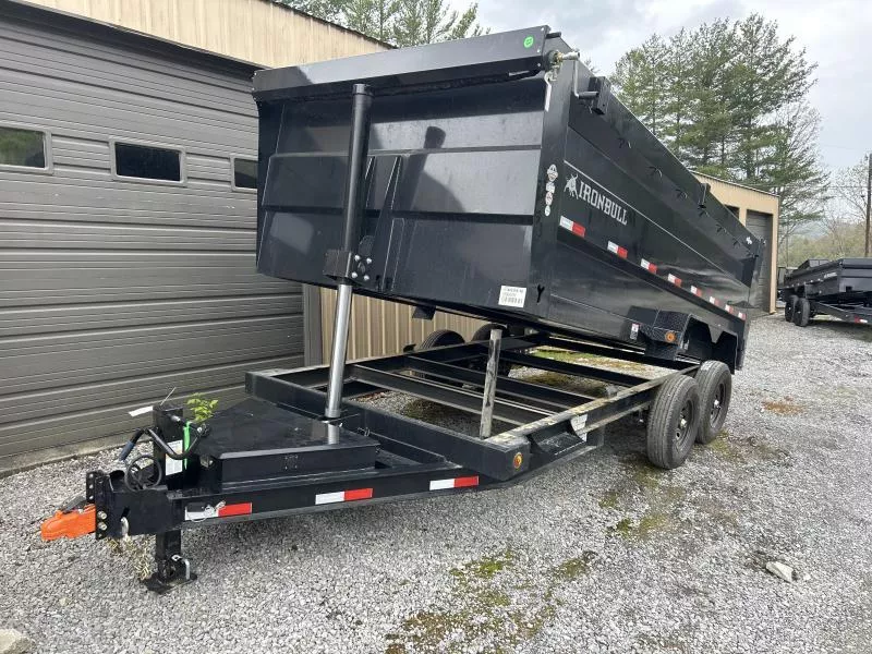 2026 Norstar IRONBULL SERIES 83x16 4ft Sides DTB 14.9K 7Ga Floor Telescope Dump Trailer