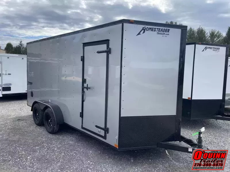 2026 Homesteader 7x16 sd ramp BLACKOUT Intrepid 1ft extra height Enclosed Cargo Trailer