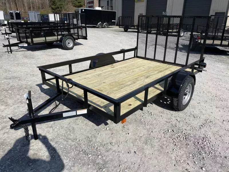 2025 76x10 gate single axle Utility Trailer