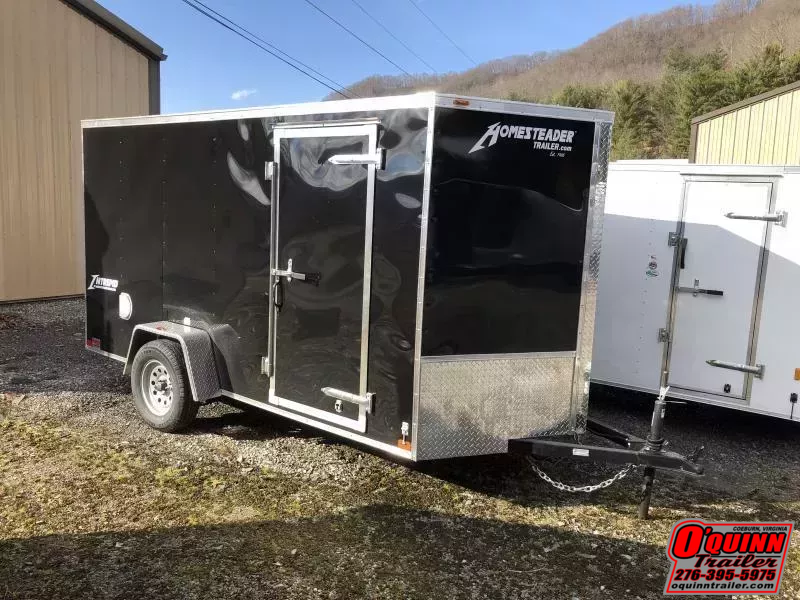 2026 Homesteader Inc. 6x12 intrepid sd ramp single axle Enclosed Cargo Trailer