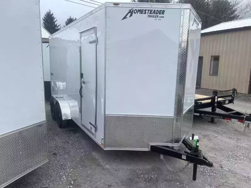 2026 Homesteader 7x16 Intrepid 1ft extra height sd ramp Enclosed Cargo Trailer
