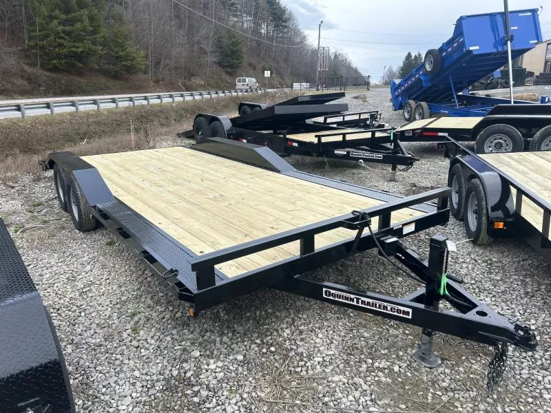 2026 102X20 Drive over fenders 7K Car Trailer
