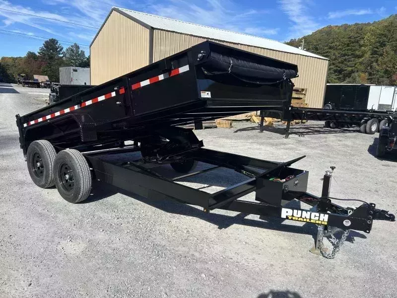 2026 Novae Corp 82x14 7Ton Punch Dump by Novae Dump Trailer