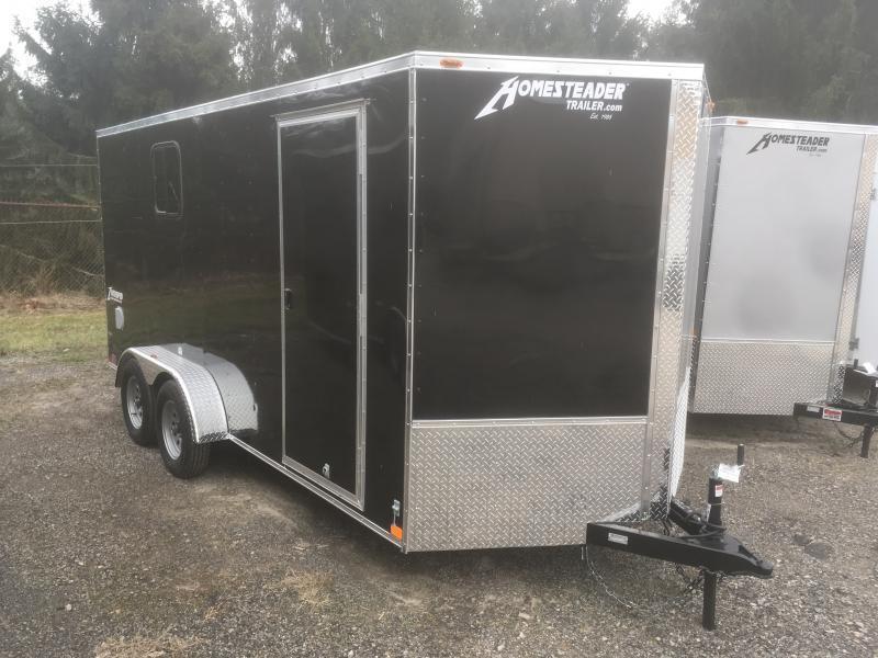 2020 Homesteader 7x16 Intrepid 6in extra ht 6.5 tall inside w/window Enclosed Cargo Trailer 2020 Homesteader 7x16 Intrepid 6in extra ht 6.5 tall inside w/window Enclosed Cargo Trailer