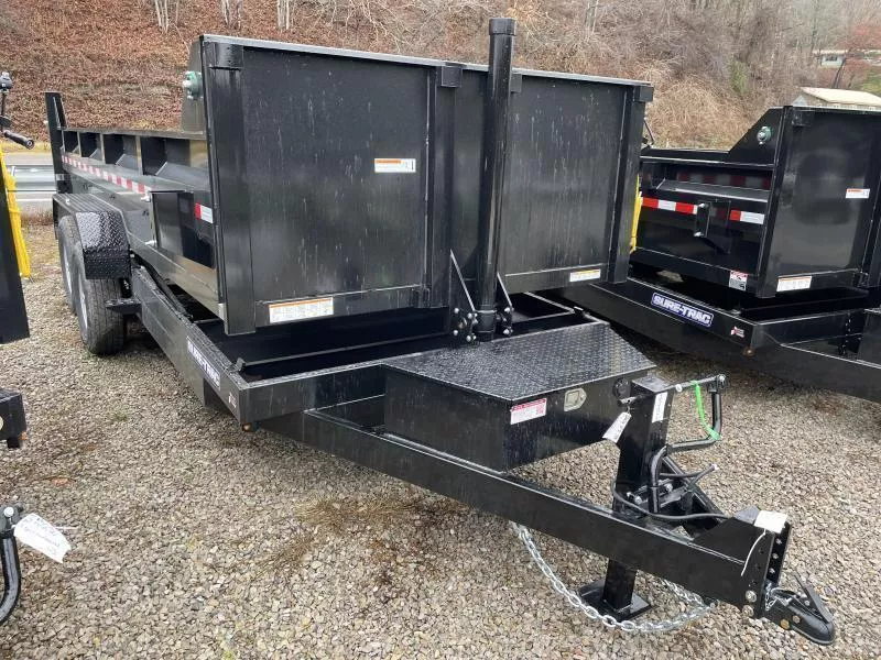 2026 Sure-Trac 82X16 7TON DUMP TELESCOPIC W/TARP AND RAMPS Dump Trailer