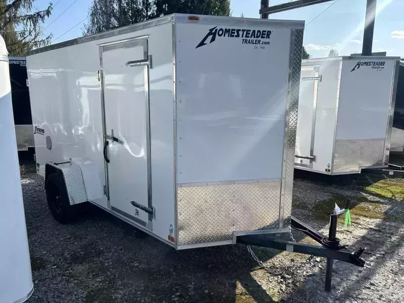 2026 Homesteader Inc. 6x12 Intrepid sd double door single axle Enclosed Cargo Trailer