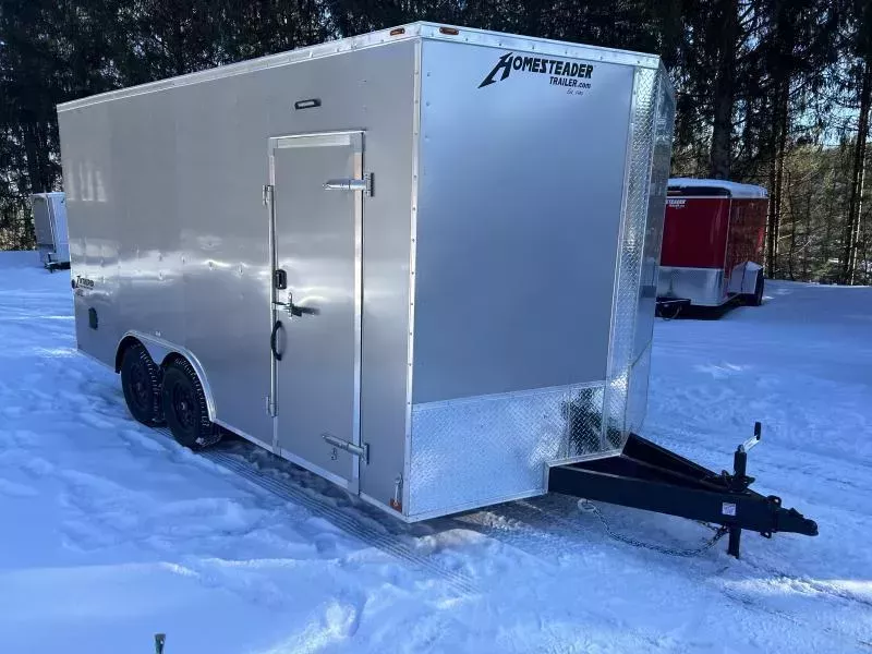 2026 Homesteader 8.5X16 Intrepid HD 5ton SD RAMP 7FT TALL wide ramp