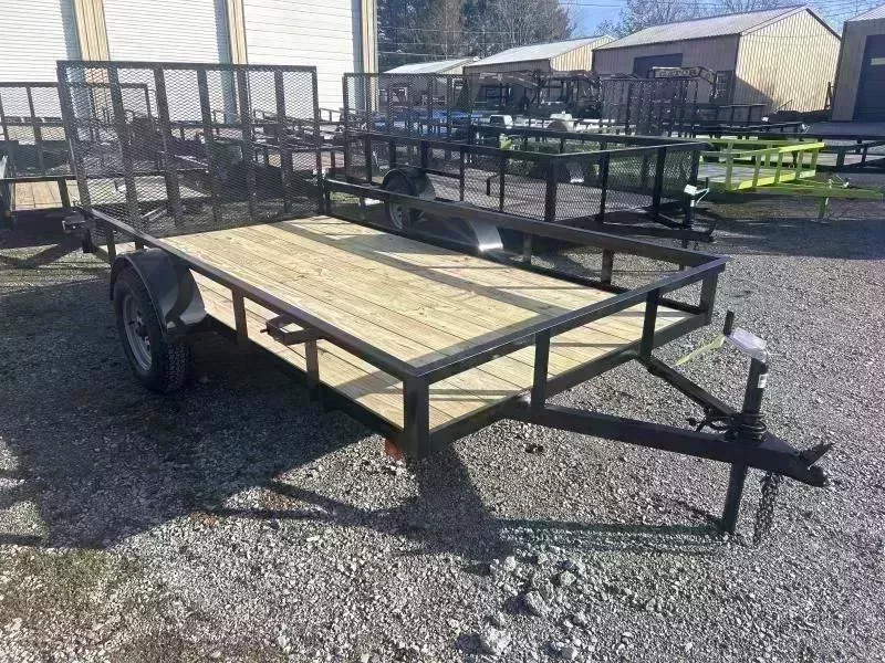 2025 76x12 gate single axle Utility Trailer