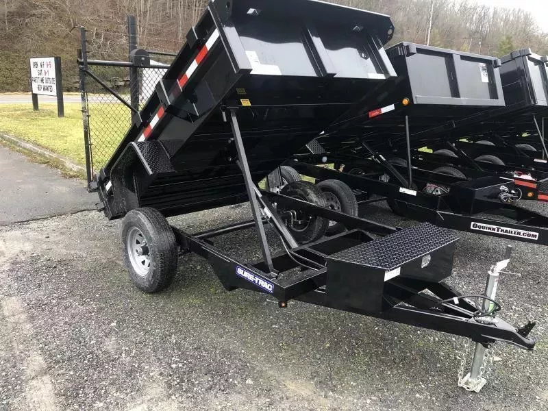 2026 Sure-Trac 5X8 Single 5K Dump w/Brakes Dump Trailer