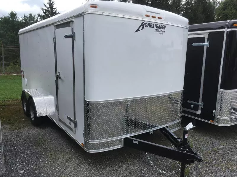 2025 Homesteader 7x16 Challenger SD Double Door Enclosed Cargo Trailer
